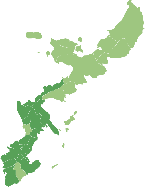 沖縄県の対応エリア